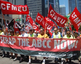 Unions will rally on April 28 against the ABCC and have promised to defend anyone who defies the commission\'s extreme interrogation powers