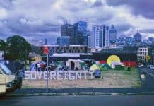 Redfern Tent Embassy stands strong against developers