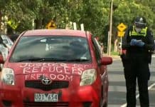 Crackdown on protest as refugee activist arrested and others fined over Melbourne cavalcade