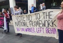 Higher ed day of action builds confidence to fight