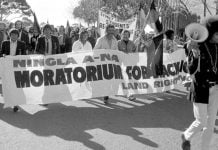 ‘An alliance in support of the Tent Embassy and land rights’: The Black Moratorium marches 50 years on