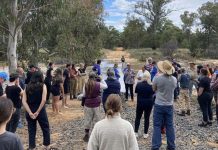 Union tour pledges support for Gomeroi fight against Pilliga gas project