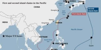 US bases positioned for war against China