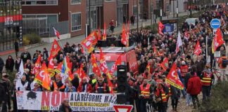 Mass strikes sweep France as workers fight Macron’s pension plan