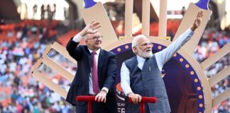 Albanese welcomes Modi, the butcher of Gujurat