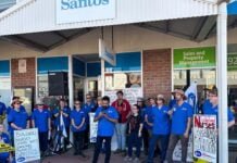 Unions step up support for Gomeroi against Santos gas project