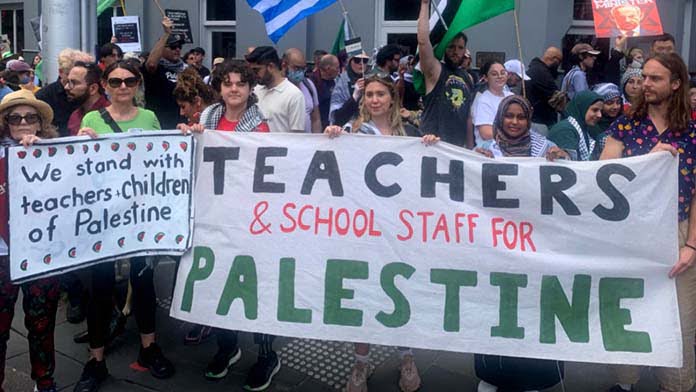 Vic teachers palestine