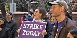 University, submarine, sugar and dairy workers strike