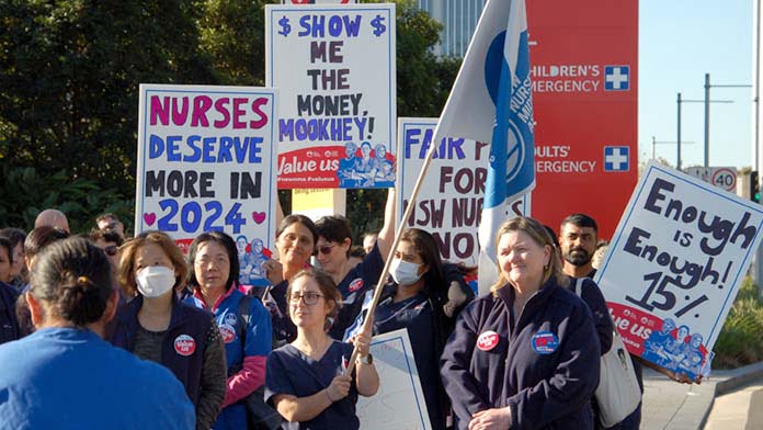 Nurse rally 2307