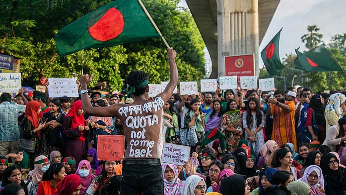 Bangladesh student protest