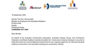 EXCLUSIVE: Bosses’ letter to Labor reveals conditions, union rights the real reason for attack on CFMEU