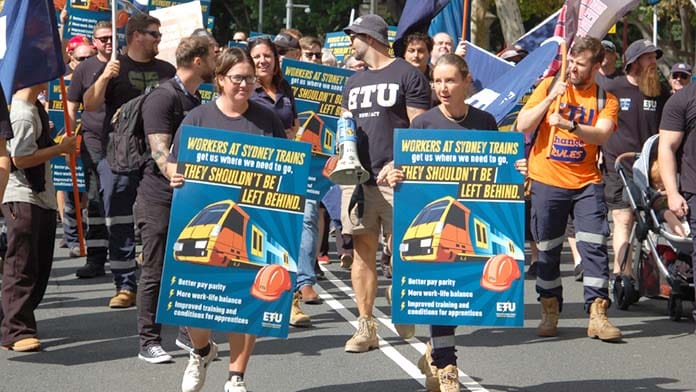 ETU rail strike