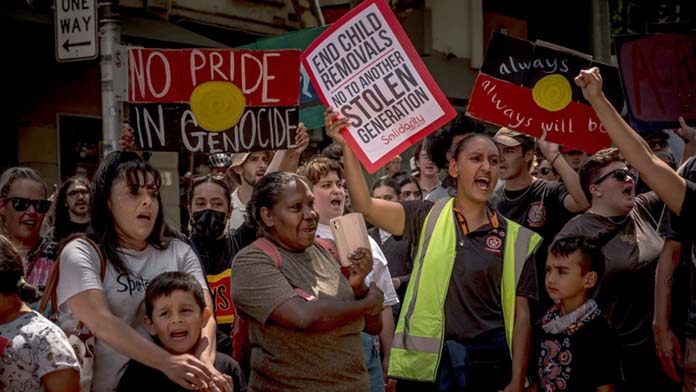 Invasion day stolen children
