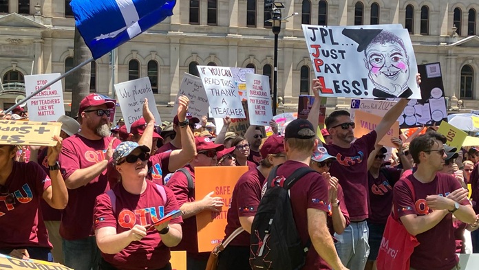 Qld teachers strike Nov 2025