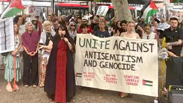Protest vigils reject efforts to hijack Bondi grief to smear Palestine movement