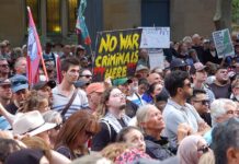 Huge protests against visit of Israel’s President defy anti-protest laws and police violence