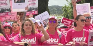 Hospital workers fight for healthy deal
