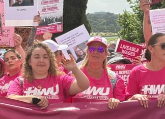 Hospital workers fight for healthy deal