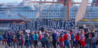 US workers strike back at Trump on May Day