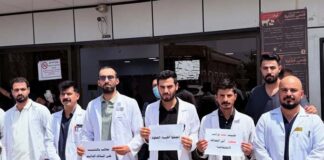 Iraqi doctors stage two-week strike over unpaid wages and unsafe conditions