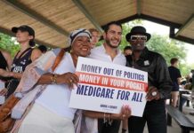 Victories for the left inside Democratic Party show mood for change in the US