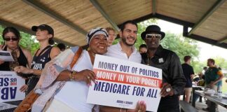 Victories for the left inside Democratic Party show mood for change in the US