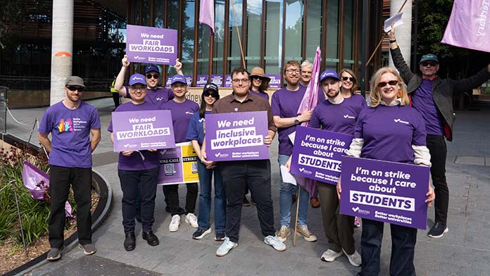 USyd strike 0926